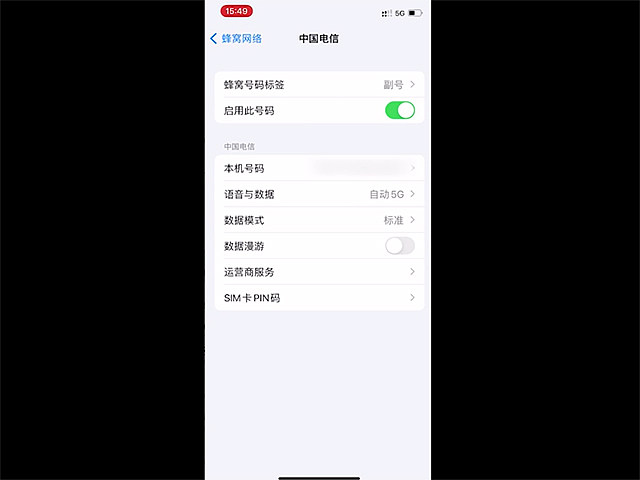 iphone12双卡信号图标图片