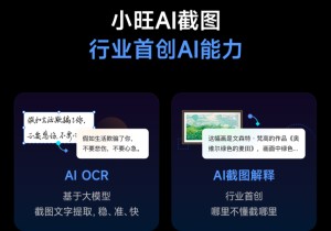 小旺AI截图x英特尔联合发布，本地版更快、可离线、更私密