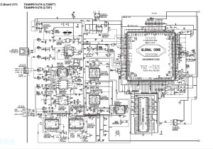 松下X92投影仪 内部电路图 图纸合集