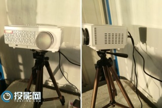 几百元的投影仪上手作业：清华美迅X5投影仪使用感受