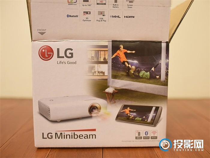 Lg Minibeam Ph550g行动随身led微投影机值得拥有 投影网