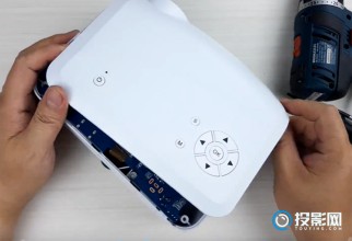 轰天炮投影仪灯泡怎么换