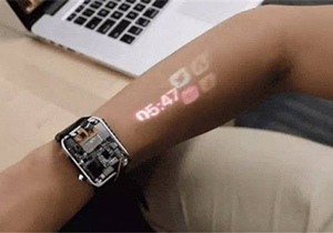 LumiWatch智能手表：戴在手臂上的触屏交互投影仪